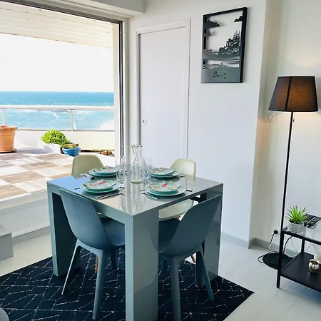 - Le Miramar - T2 Vue Ocean * 比亚里茨
